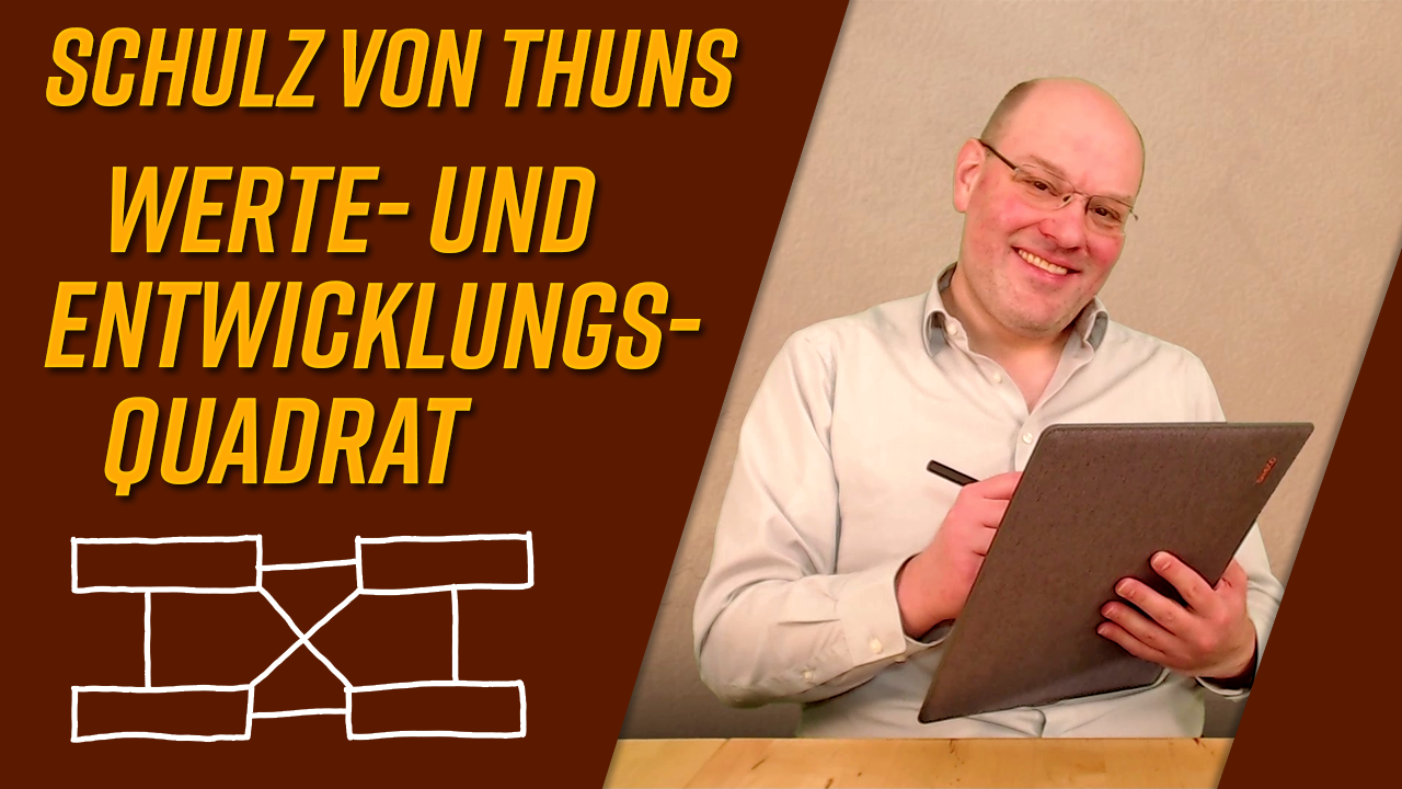 Schulz von Thuns Werte- und Entwicklungsquadrat – so funktionierts!